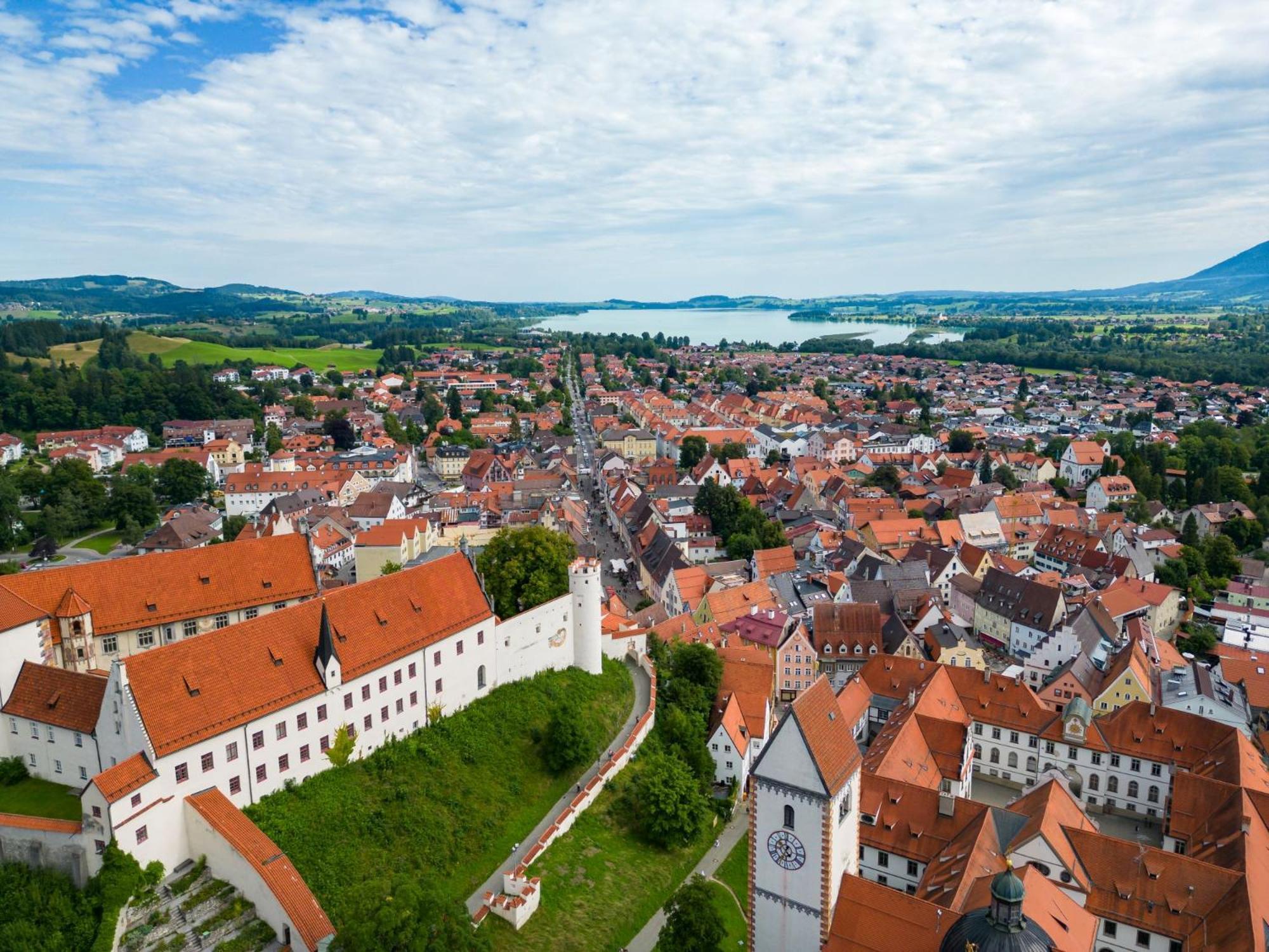 Ferienwohnung Herzstueck Im Haus Schlossblick Füssen Zewnętrze zdjęcie
