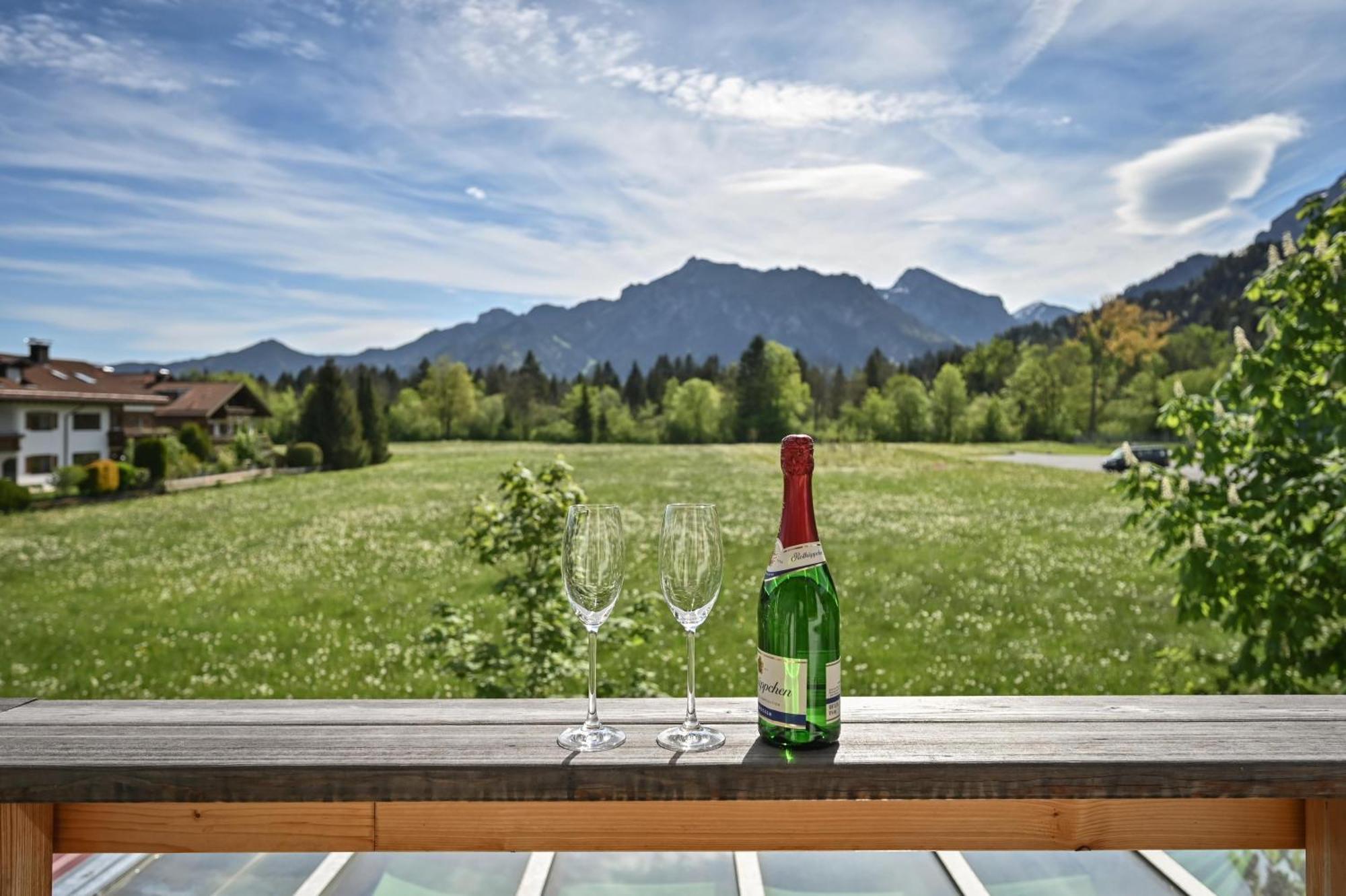Ferienwohnung Herzstueck Im Haus Schlossblick Füssen Zewnętrze zdjęcie